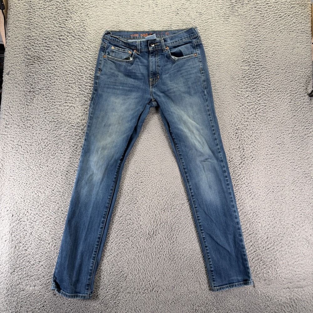 Urban Pipeline Max Flex Jeans Mens 30x32 Blue Cotton Denim Straight Slim Stretch